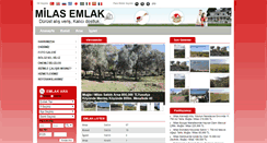 Desktop Screenshot of milasemlakofisi.com